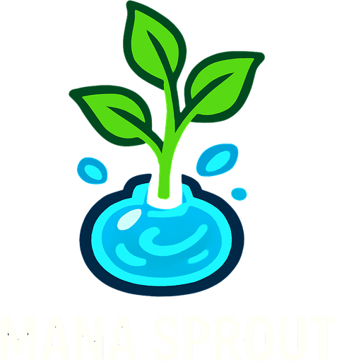 manaSprout.
In-Game asset.  2d.  High contrast.  No shadows