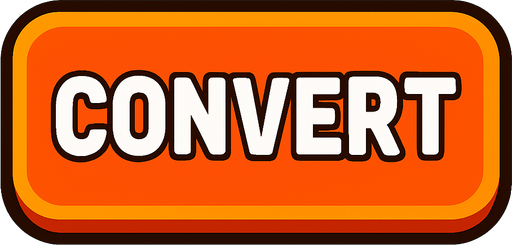 convert button.
In-Game asset.  2d.  High contrast.  No shadows