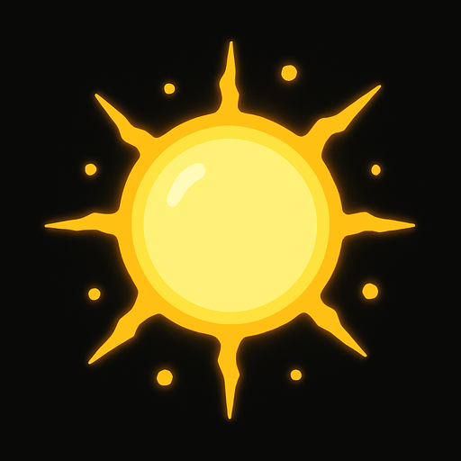 Orb of light.
In-Game asset.  2d.  High contrast.  No shadows