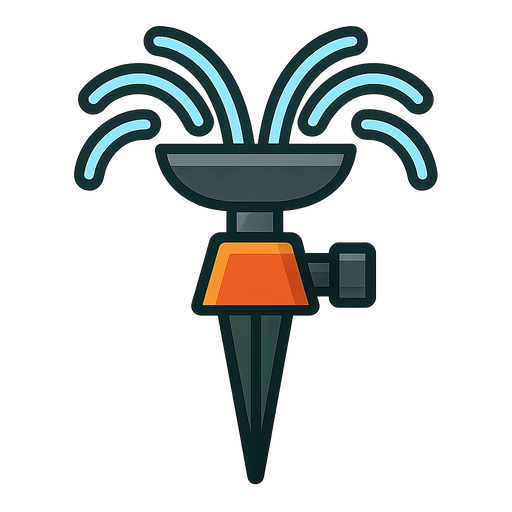 Irrigation tool.
In-Game asset.  2d.  High contrast.  No shadows
