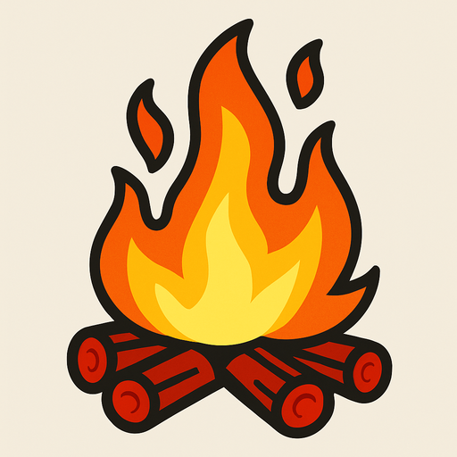 ateş.
In-Game asset.  2d.  High contrast.  No shadows