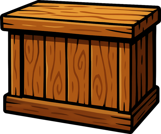 wood counter.
In-Game asset.  2d.  High contrast.  No shadows