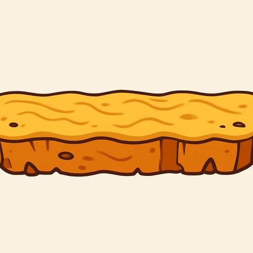 a long desert sand platform.
In-Game asset.  2d.  High contrast.  No shadows