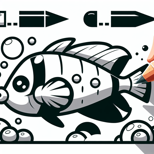 A tropical fish. Cartoon..
Single Game Texture.  In-Game asset.  2d.  Blank background.  High contrast.  No shadows