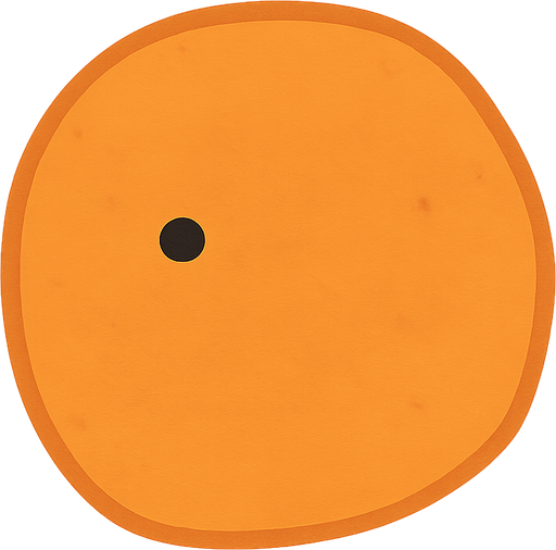 dot. No background. Transparent background. Blank background. No shadows. 2d. In-Game asset. flat