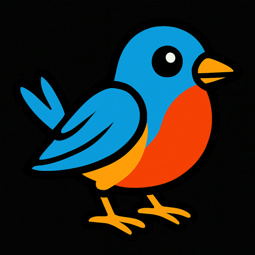 Bird.
In-Game asset.  2d.  High contrast.  No shadows