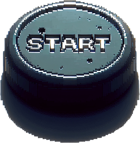 Pixelart button that says "Start". Dungeon vibes..
Single Game Texture. In-Game asset. 2d. Blank background. High contrast. No shadows.