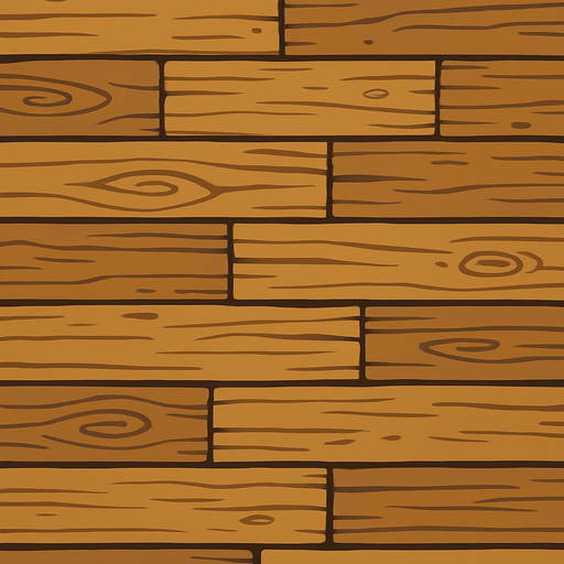 wooden floor texture.
In-Game asset.  2d.  High contrast.  No shadows