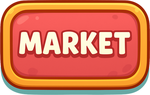 marketButton.
In-Game asset.  No shadows. 2d