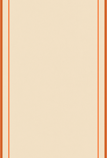 A vertical 9:16 canvas with a tall, centered rectangular frame that spans nearly the full height of the image. The rectangle should be slightly inset from the left and right edges, leaving narrow margins on both sides for potential decoration or UI elements. Add some of those decorations, but should be minimalistic an retro. No top or bottom space around the rectangle. The inner area of the rectangle represents the Tetris playfield and should be completely empty. No pieces, no textures—just a plain, well-defined rectangular play area with thin, unobtrusive borders..