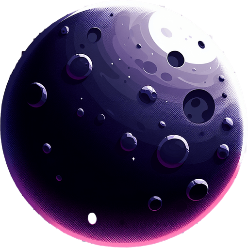 떠도는 행성같은 이미지로 만들어줘..
Single Game Texture. In-Game asset. 2d. Blank background. High contrast. No shadows.