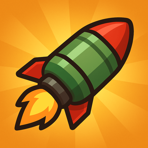 Survivor.io style 2D missile rocket made by HABBY PTE. LTD.