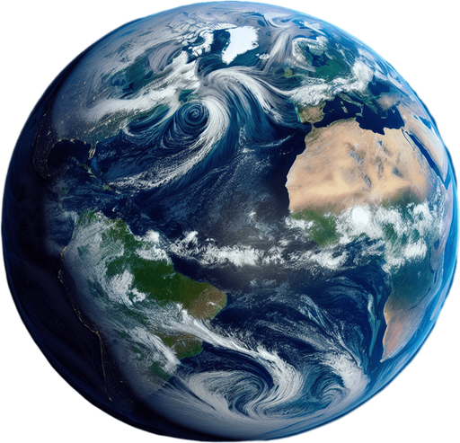 Space scene with full earth (europe and africa side).
High definition