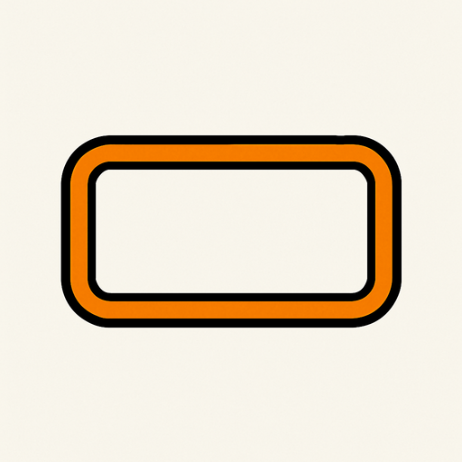 boş buton.
In-Game asset.  2d.  High contrast.  No shadows