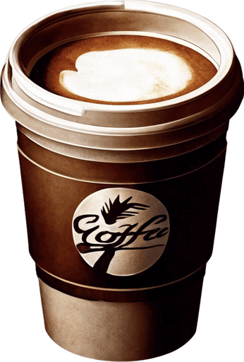 Have the coffee cup open at the top