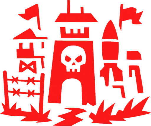 enemyBase.
In-Game asset.  2d.  High contrast.  No shadows