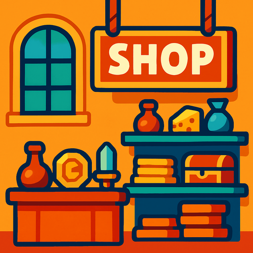 Shopbg.
In-Game asset.  2d.  High contrast.  No shadows