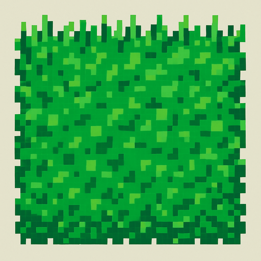 cesped pixelart.
In-Game asset.  2d.  High contrast.  No shadows