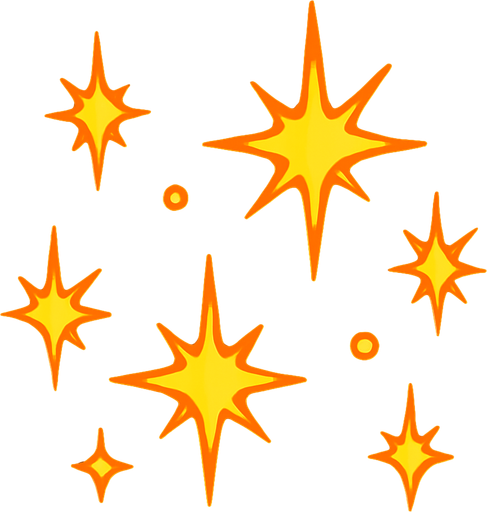 little sparks.
In-Game asset.  2d.  High contrast.  No shadows