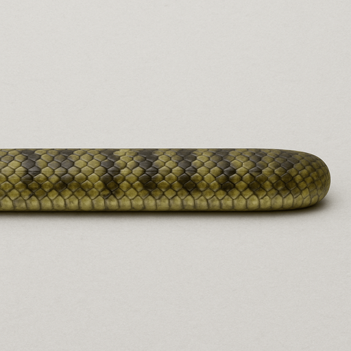 I need to create an image for the snake game. Can you create a horizontal image for the body (excluding the head)? It should be in a way that will not be distorted when added side by side. The snake will grow bigger and bigger. I hope you understand. I will add it to the Asset section of the game. But it must be realistic