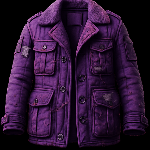 Make jacket purple
