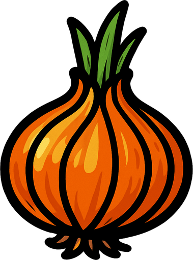 Onion.
In-Game asset.  2d.  High contrast.  No shadows
