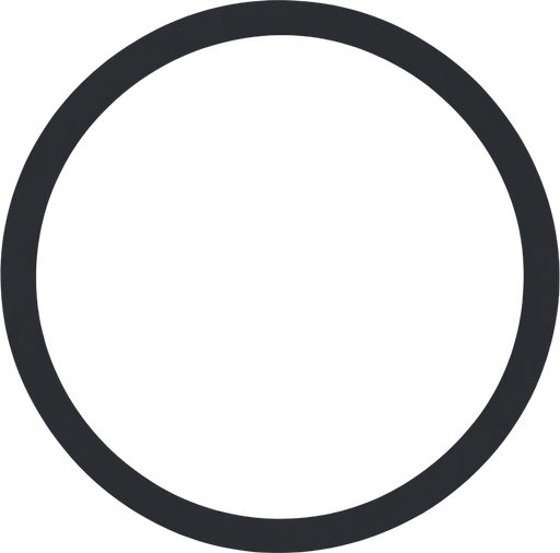 Make the circle solid white instead of textured gray. And the line a bit thinner.