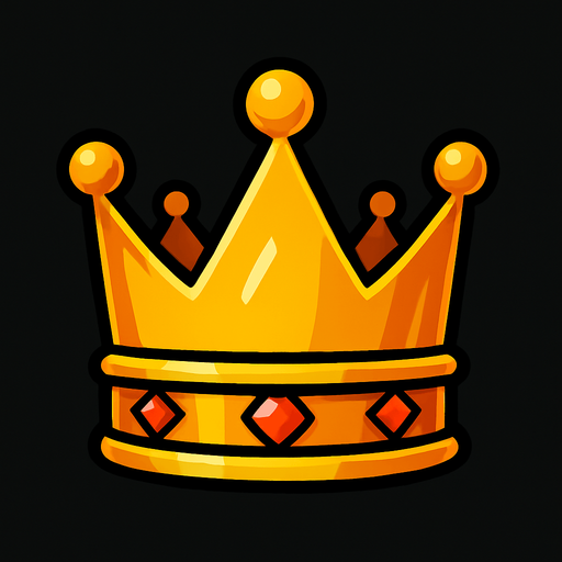 Crown.
In-Game asset.  2d.  High contrast.  No shadows