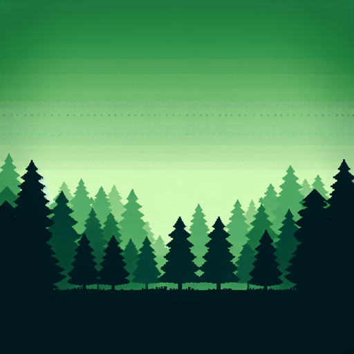 green theme forest by green tones to the sky , not to much detail just simple tree shadows trees has no details just shadowed green and shadowless places, beautiful view.
Single Game Texture.  In-Game asset.  2d.  Blank background.  High contrast.  No shadows