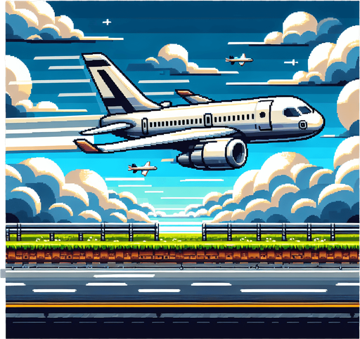 airplane  side scroller with transperent  background.
Single Game Texture. In-Game asset. 2d. Blank background. High contrast. No shadows.