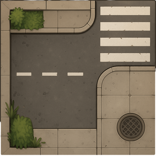 urban tile on viewing.
In-Game asset.  2d