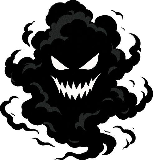Niebla terrorifica.
In-Game asset.  2d.  High contrast.  No shadows