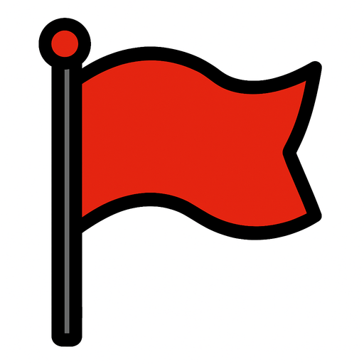 flag.
In-Game asset.  2d.  High contrast.  No shadows