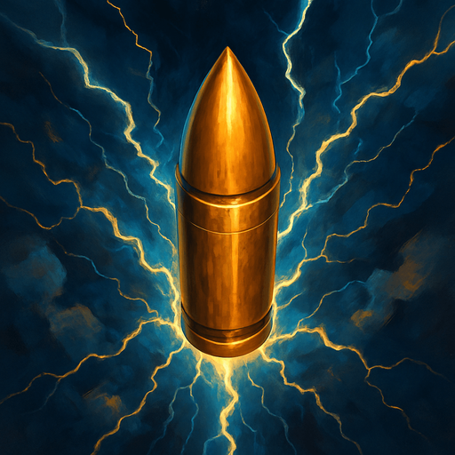 lightning bullet top view