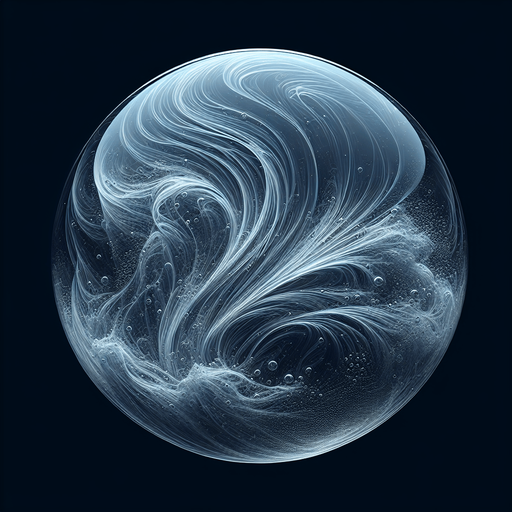 прозрачный пузырь воздуха.
Single Game Texture.  In-Game asset.  2d.  Blank background.  High contrast.  No shadows