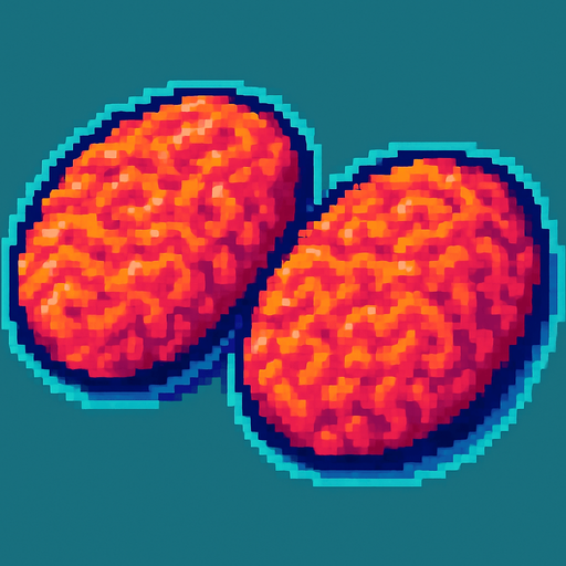 Two uncooked fish cakes.