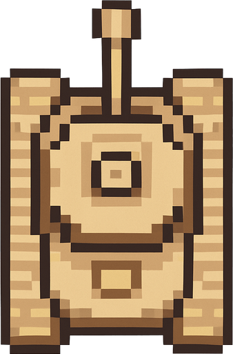 skin color tank pixel art top down.
In-Game asset.  2d.  High contrast.  No shadows