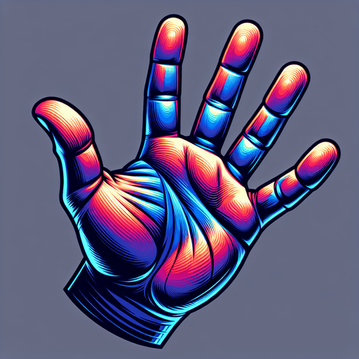 A hand with fingers will be slaps.
Single Game Texture. In-Game asset. 2d. Blank background. High contrast. No shadows.