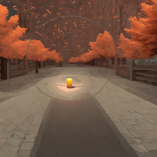 a circle leave a way there . No background. Transparent background. Blank background. No shadows. 2d. In-Game asset. flat