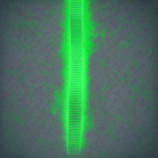 green laser. No background. Transparent background. Blank background. No shadows. 2d. In-Game asset. flat