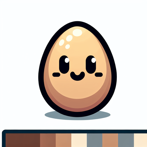 cartoon egg with big heart.
Single Game Texture. In-Game asset. 2d. Blank background. High contrast. No shadows.