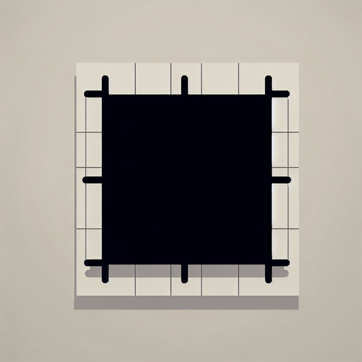 simple beige background with black outline rectengular.
Single Game Texture. In-Game asset. 2d.blank background . High contrast. No shadows.