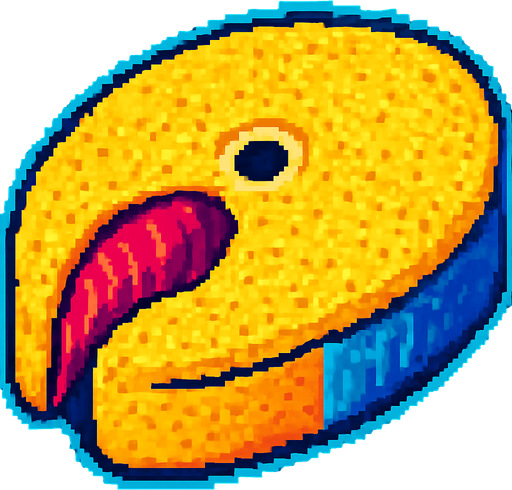 This fish steak with covered with raw batter on it.