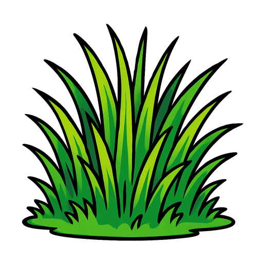 cesped.
In-Game asset.  2d.  High contrast.  No shadows