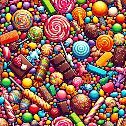 seamless candy texture