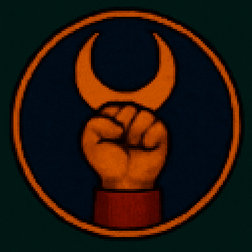 A hand with its fingers symbolizing moon