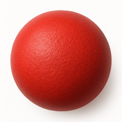 tek renk top, üstten görünüm, Gerçekçi, yazısız..
In-Game asset.  High contrast.  No shadows