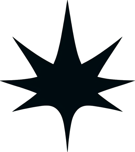 black spike.
Single Game Texture. In-Game asset. 2d. Blank background. High contrast. No shadows.