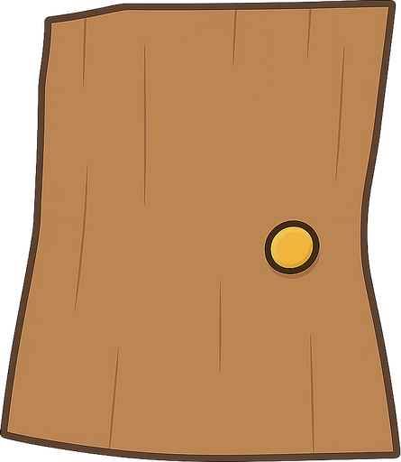 kapı. No background. Transparent background. Blank background. No shadows. 2d. In-Game asset. flat
