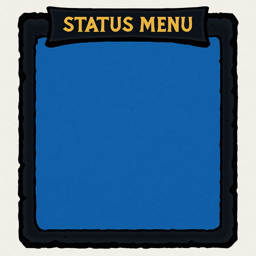 statusMenuBackground.
In-Game asset.  2d.  High contrast.  No shadows